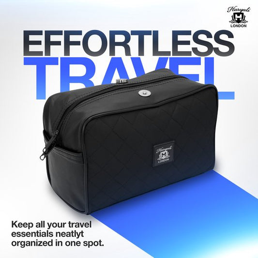 Black Toiletry Bag For Easy Travel