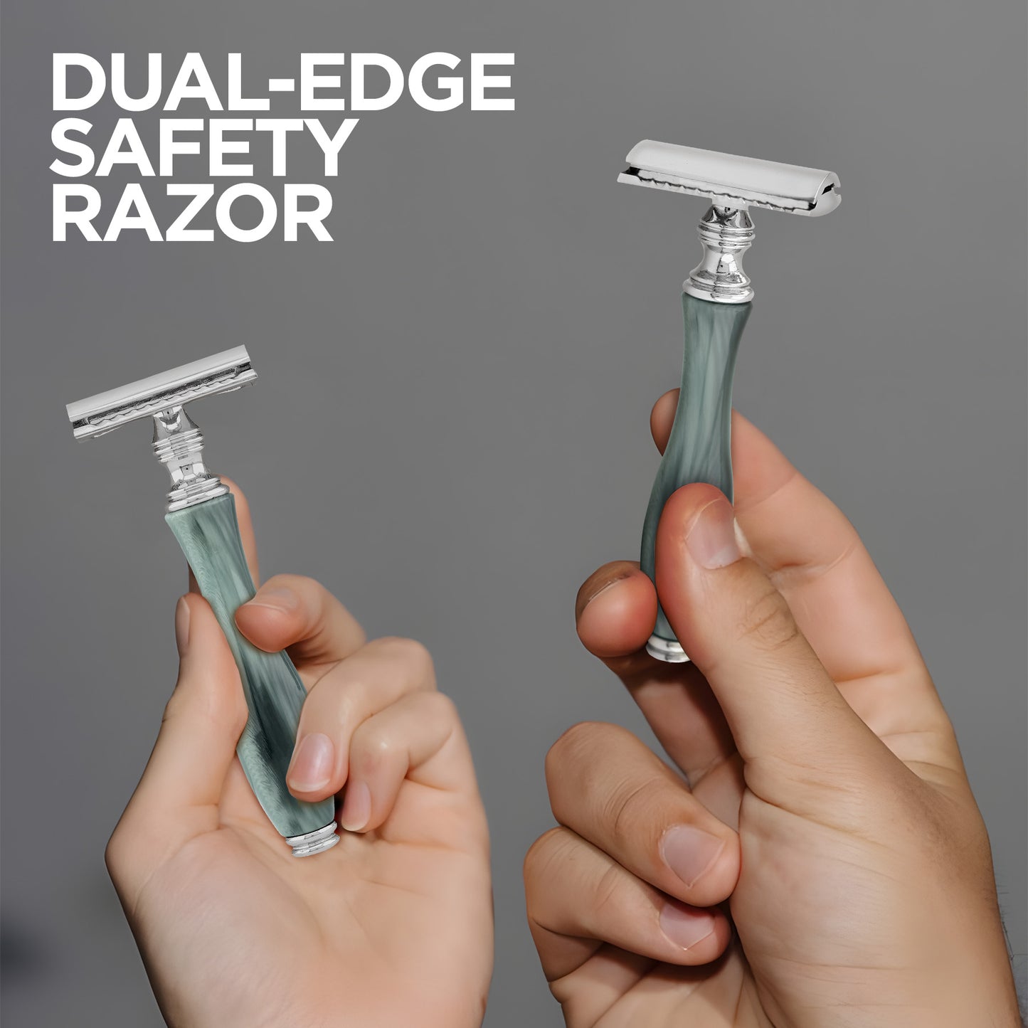 Haryali's Double Edge Safety Razor - Green