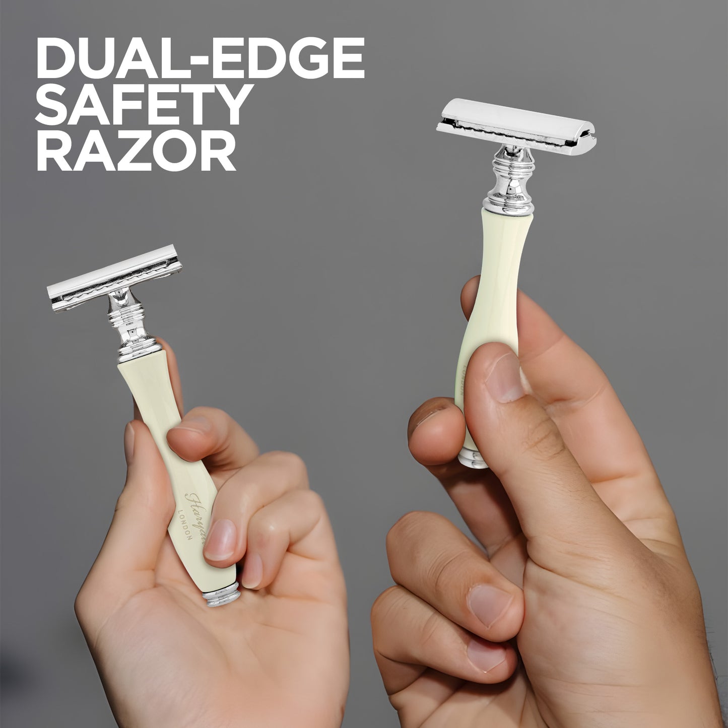 Haryali's Double Edge Safety Razor - Ivory
