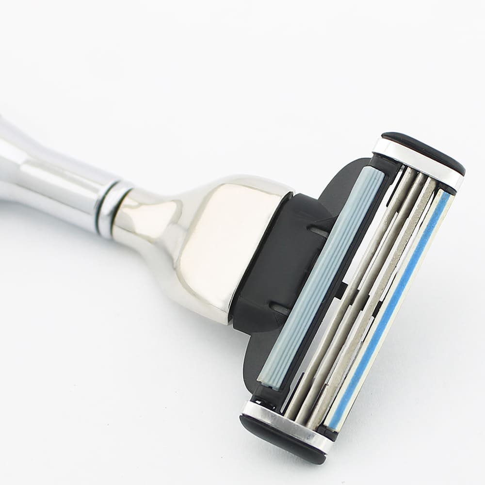 Haryali's Tandoori Rasierer mit 3 Klingen, Elfenbeinfarbe