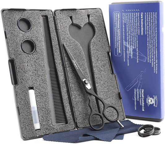 Haryali Hairdresser 6.0" Barber Scissors Hair Cutting Salon Shears - HARYALI LONDON