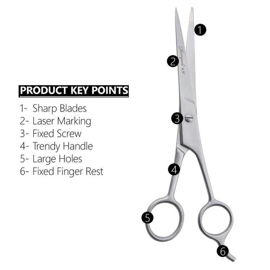 Home Use 6.5" Hairdressing Beginners Hair Cutting Scissor - HARYALI LONDON