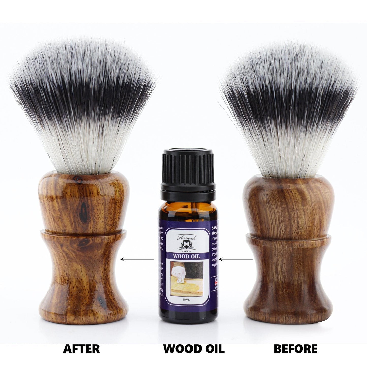 Natural & 100% Pure Organic 10ml Wood Oil For All Types of Wood - Protect Against Scratches - HARYALI LONDON