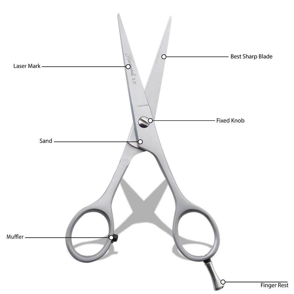 Professional 5.5" Hairdressing Barber Scissors Hair Cutting - HARYALI LONDON