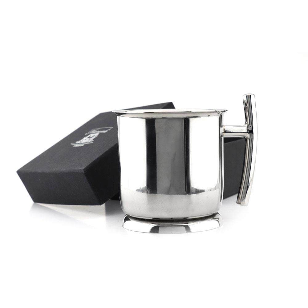 Stainless Steel Made Shaving Soap Mug. - HARYALI LONDON