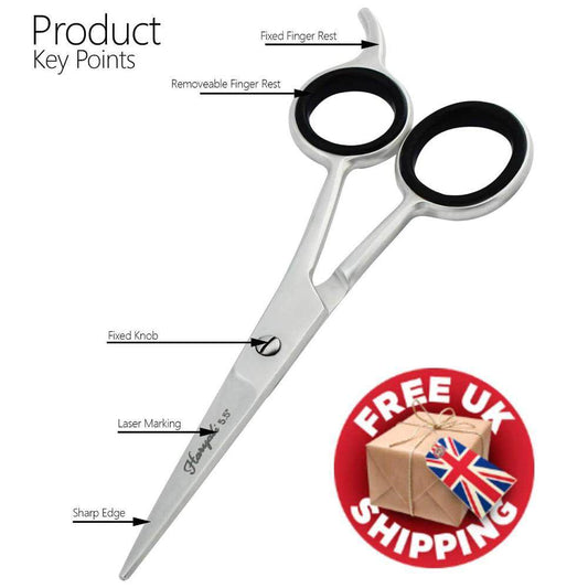 Beginner Hairdressing Scissor Home Use Hair Cutting Shears - HARYALI LONDON