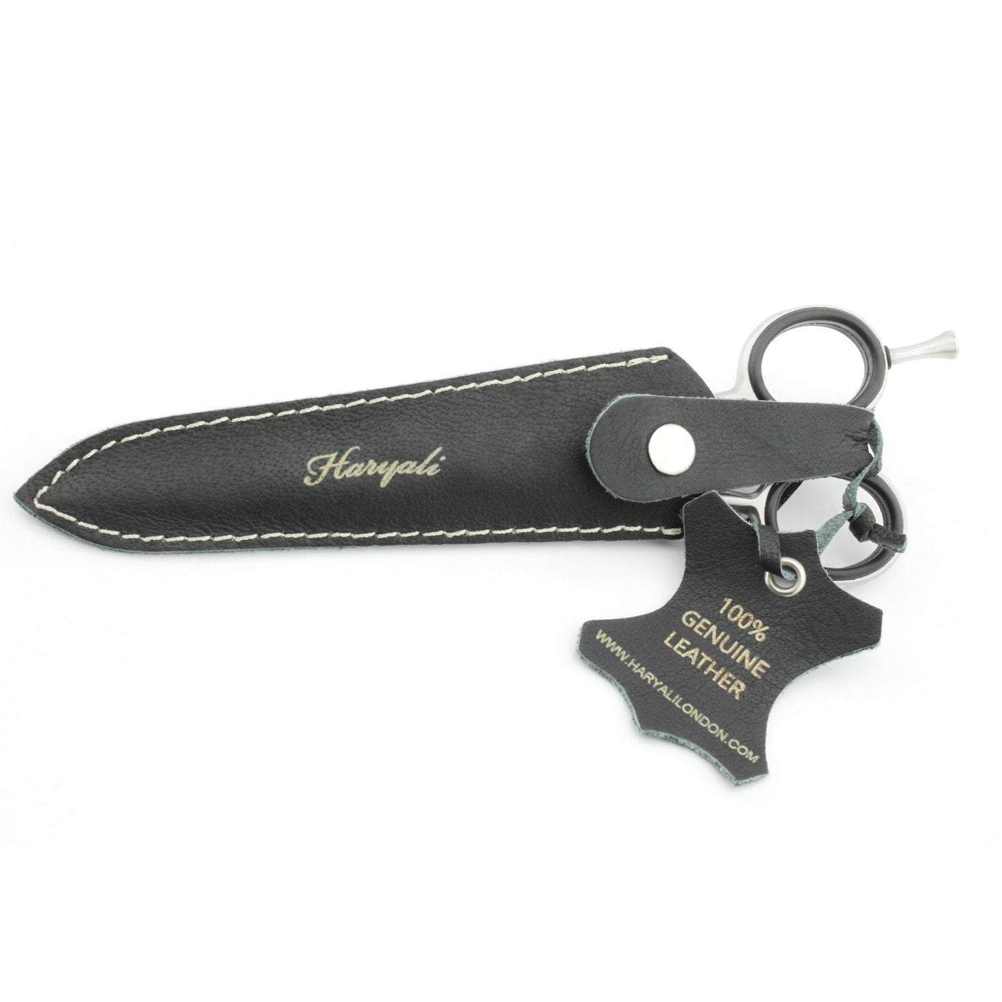 Hair Cutting Scissor Professional Barber 6-inches Sharp Razor Edge With Leather Case - HARYALI LONDON