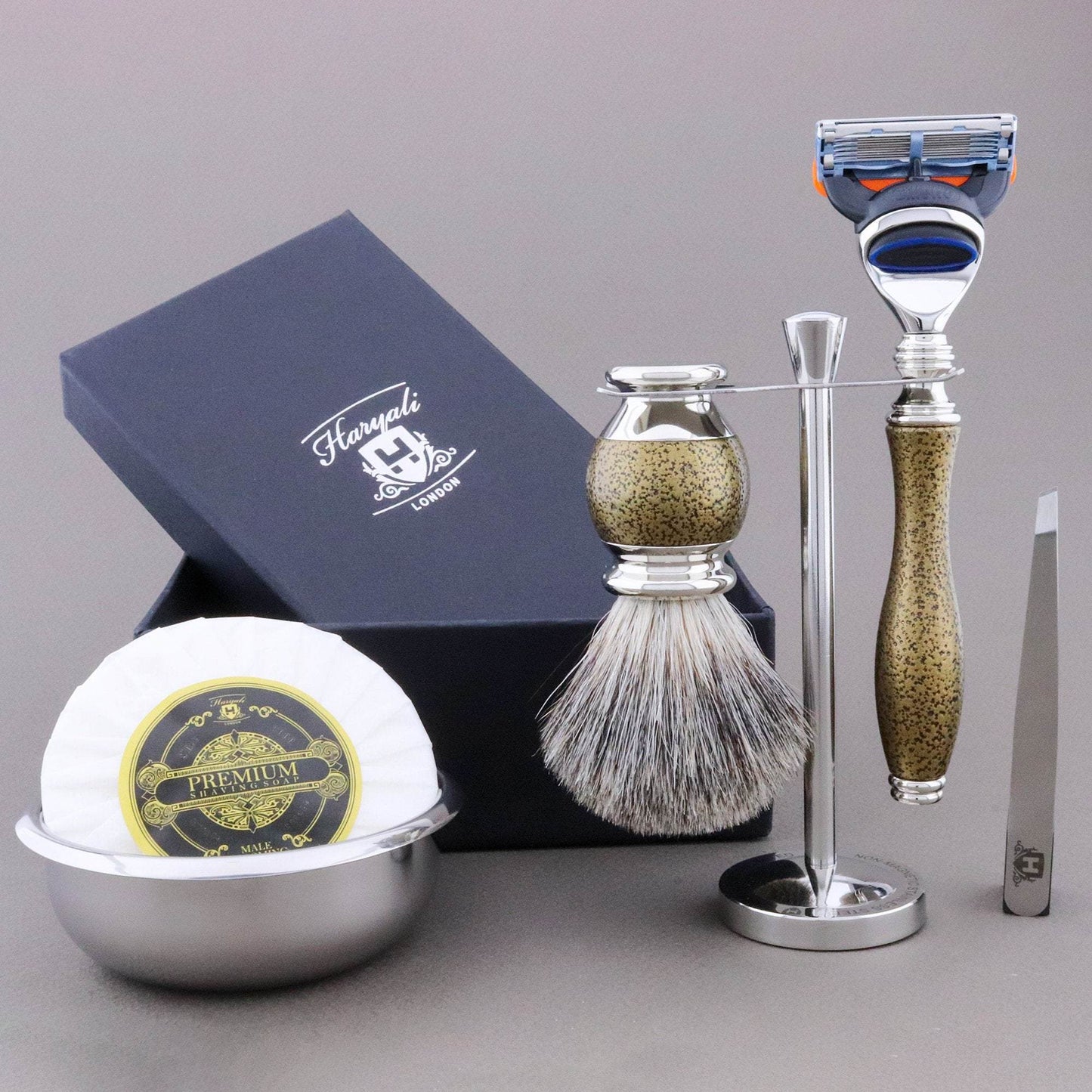 Haryali's Heritage Range Shaving Kit