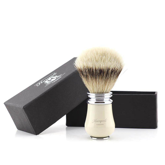 Haryali's Victoria Silvertip Badger Shaving Brush - HARYALI LONDON