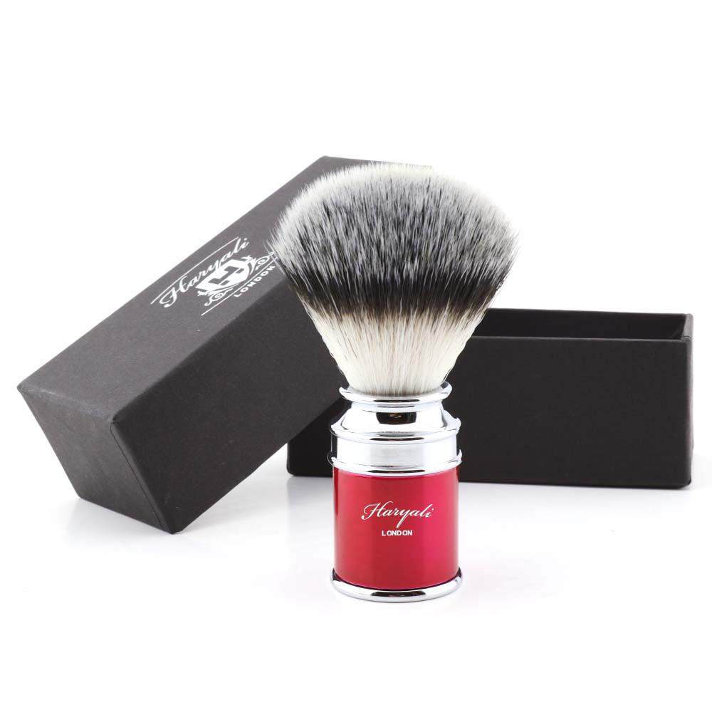 Haryali's Drum Synthetic Silvertip Shaving Brush - HARYALI LONDON
