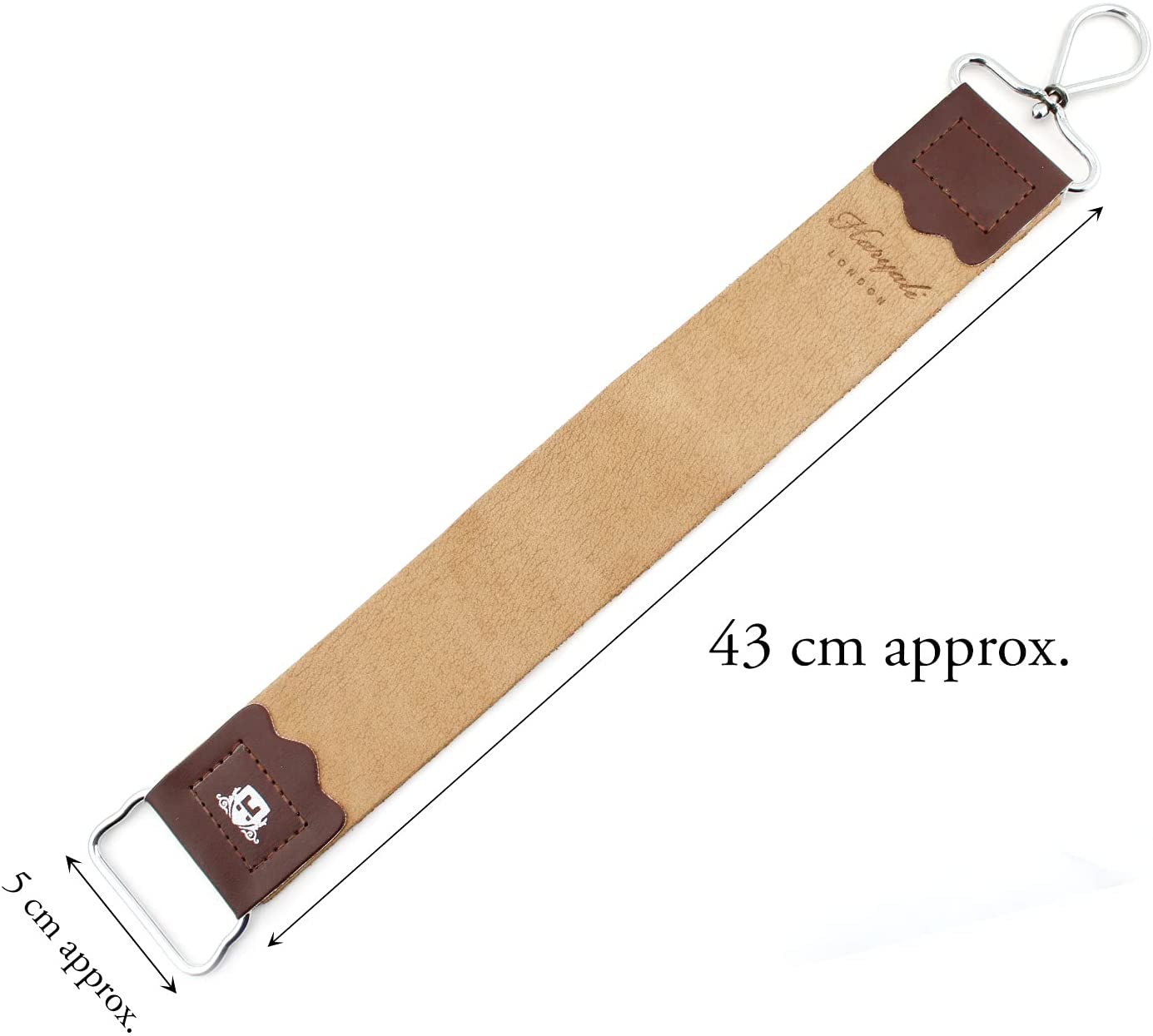 Haryali's Cut Throat Razor Gift Set - Wood Handle