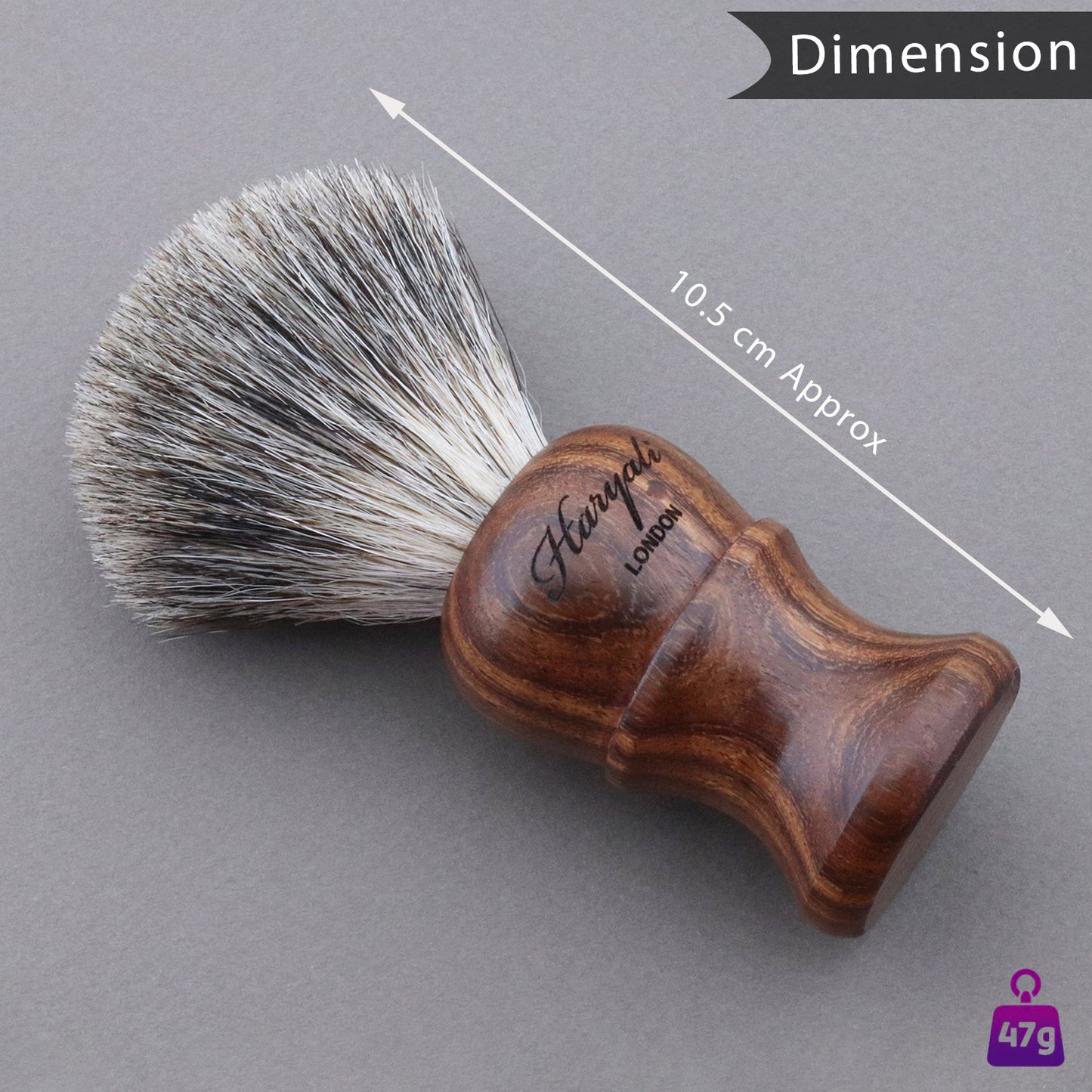 Haryali's Wooden Straight Razor Set