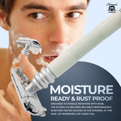 Butterfly Safety Razor Ivory - HARYALI LONDON