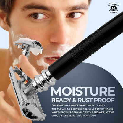 Butterfly Safety Razor Black - HARYALI LONDON