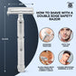 Butterfly Safety Razor Stainless Steel Cross-stitch