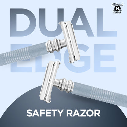 Butterfly Safety Razor Grey - HARYALI LONDON