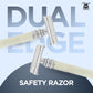 Butterfly Safety Razor Ivory