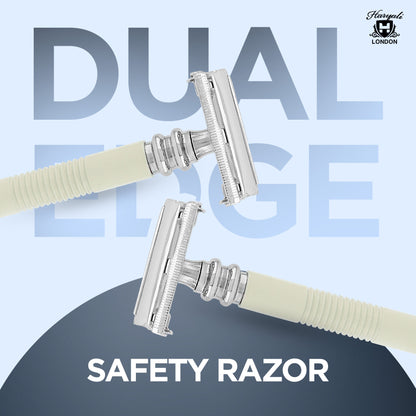 Butterfly Safety Razor Ivory - HARYALI LONDON