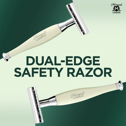 Haryali's Tandoori Safety Razor - Ivory Color - HARYALI LONDON