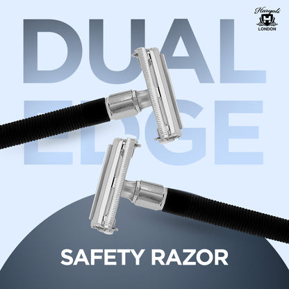 Haryali's Butterfly Safety Razor - Black