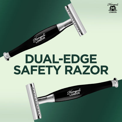 Haryalis Tandoori-Sicherheitsrasierer – Schwarz