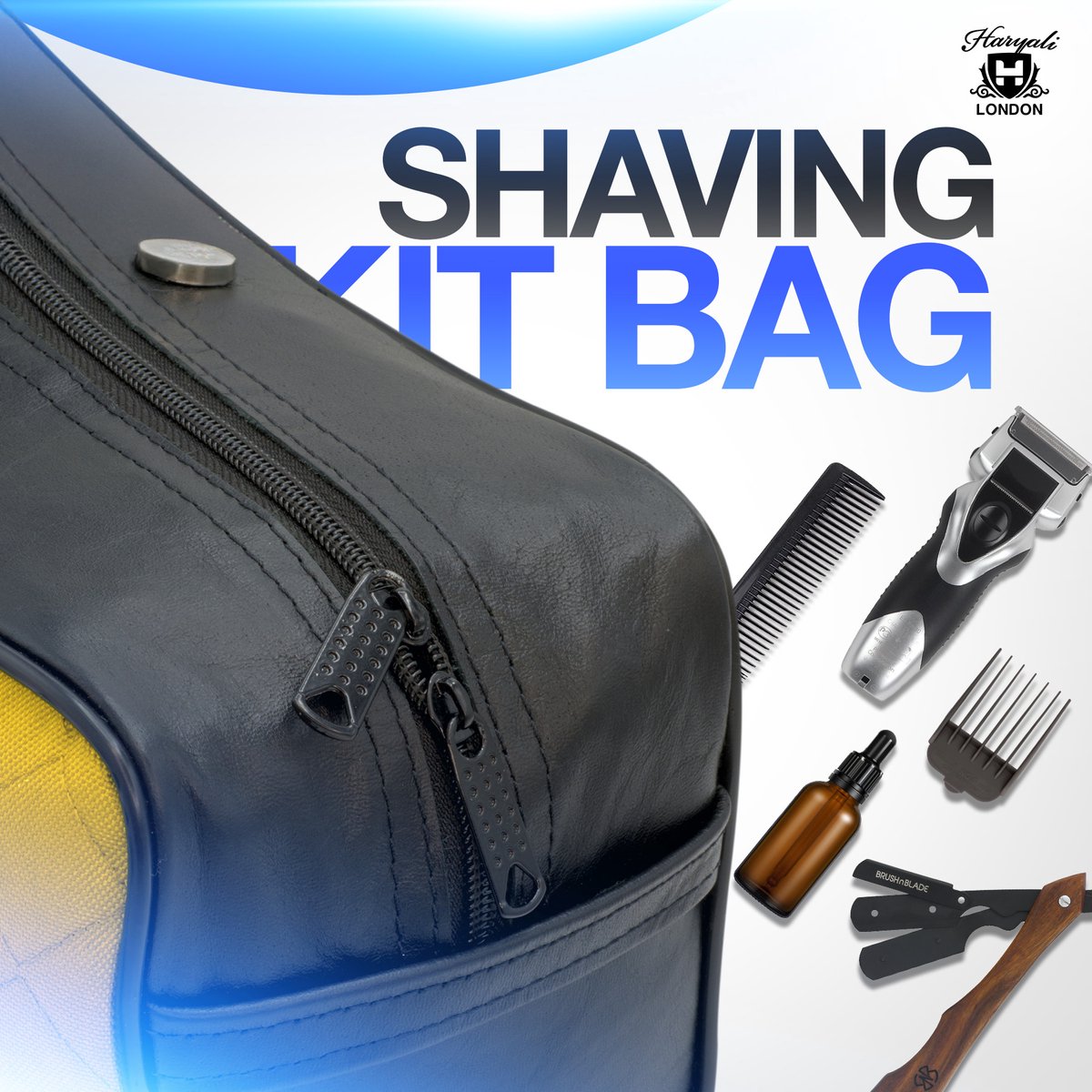 Yellow Colored Toiletry Travel Bag