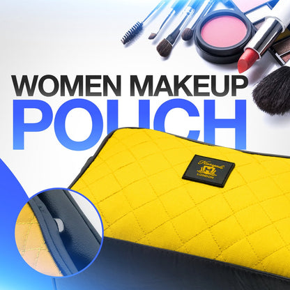 Yellow Colored Toiletry Travel Bag