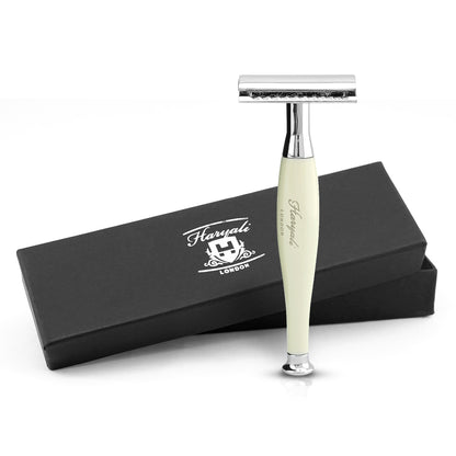 Haryali's Tandoori Safety Razor - Ivory Color - HARYALI LONDON