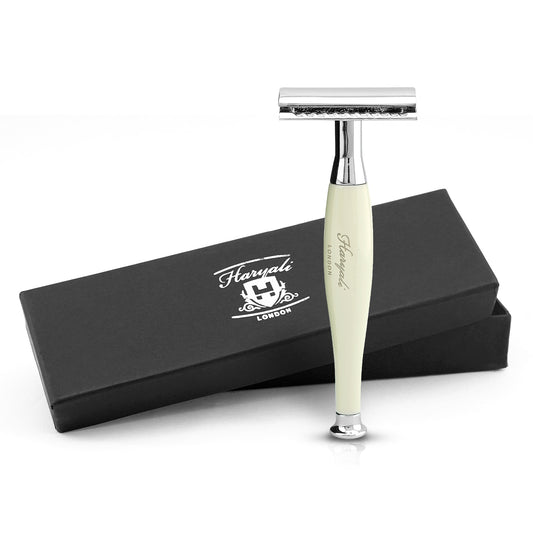 Haryali's Tandoori Safety Razor - Ivory Color