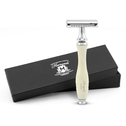 Haryali Double Edge Razor Apex - Ivory