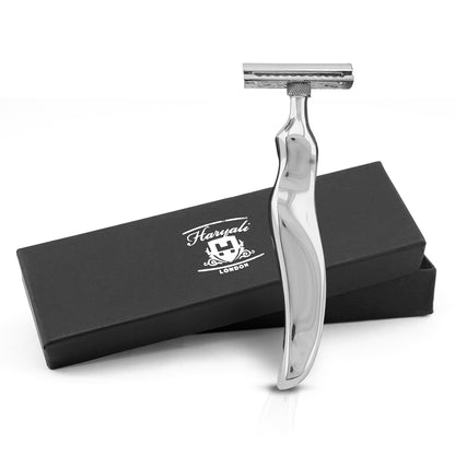 Double Edge Razor Stainless Steel Wavy