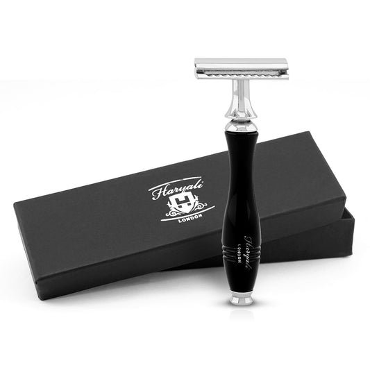 Haryali Double Edge Razor Apex - Black