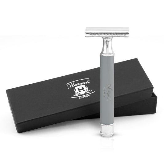 Haryali Double Edge Razor Titan - Grey