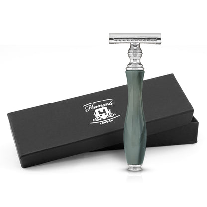 Haryali' Safety Razor - Black Green