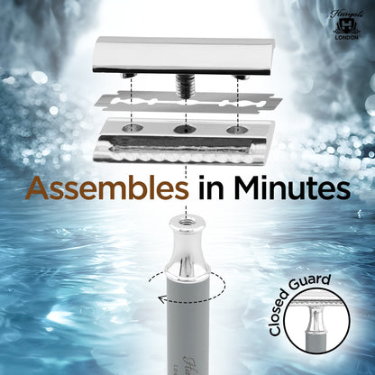 Haryali Double Edge Razor Titan - Grey