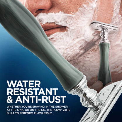 Haryali's Rasierhobel mit Doppelklinge, Grün