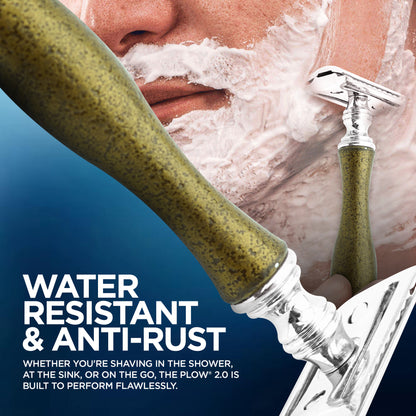 Haryali's Antiker Rasierhobel mit Doppelklinge – Gold