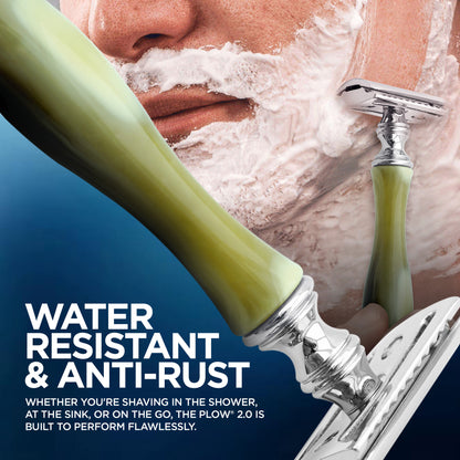 Haryalis Rasierhobel – Schildpatt-Horn-Imitation