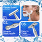 Double Edge Razor Stainless Steel Vase Shape