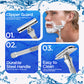Double Edge Razor Stainless Steel Grip Pad