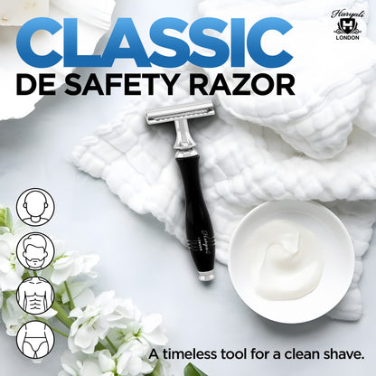 Haryali Doppelklingen-Rasierer Apex - Schwarz