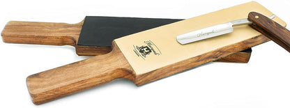Extra Wide Leather Stick 2 Sided Strop for Sharping - HARYALI LONDON