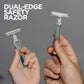 Haryali's Double Edge Safety Razor - Green