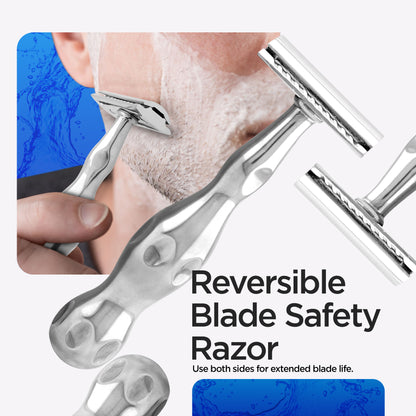 Double Edge Razor Stainless Steel Vase Shape