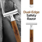 Haryali Double Edge Razor Titan Wood