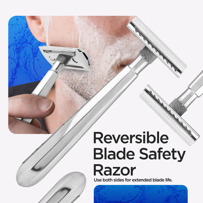Haryali Double Edge Razor Stainless Steel Light
