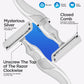 Double Edge Razor Stainless Steel Wavy