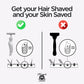 Double Edge Razor Stainless Steel Wavy