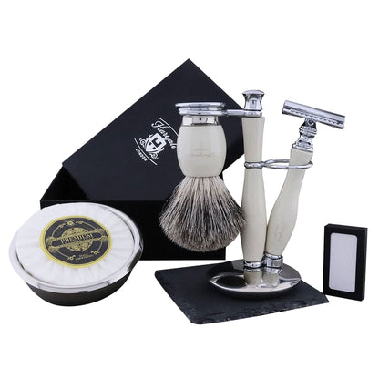 Haryali's Indigo Range Super Badger Hair Shaving Kit