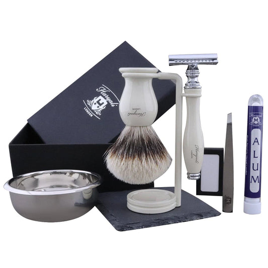 Haryali's York Range Silvertip Badger Hair Shaving Kit